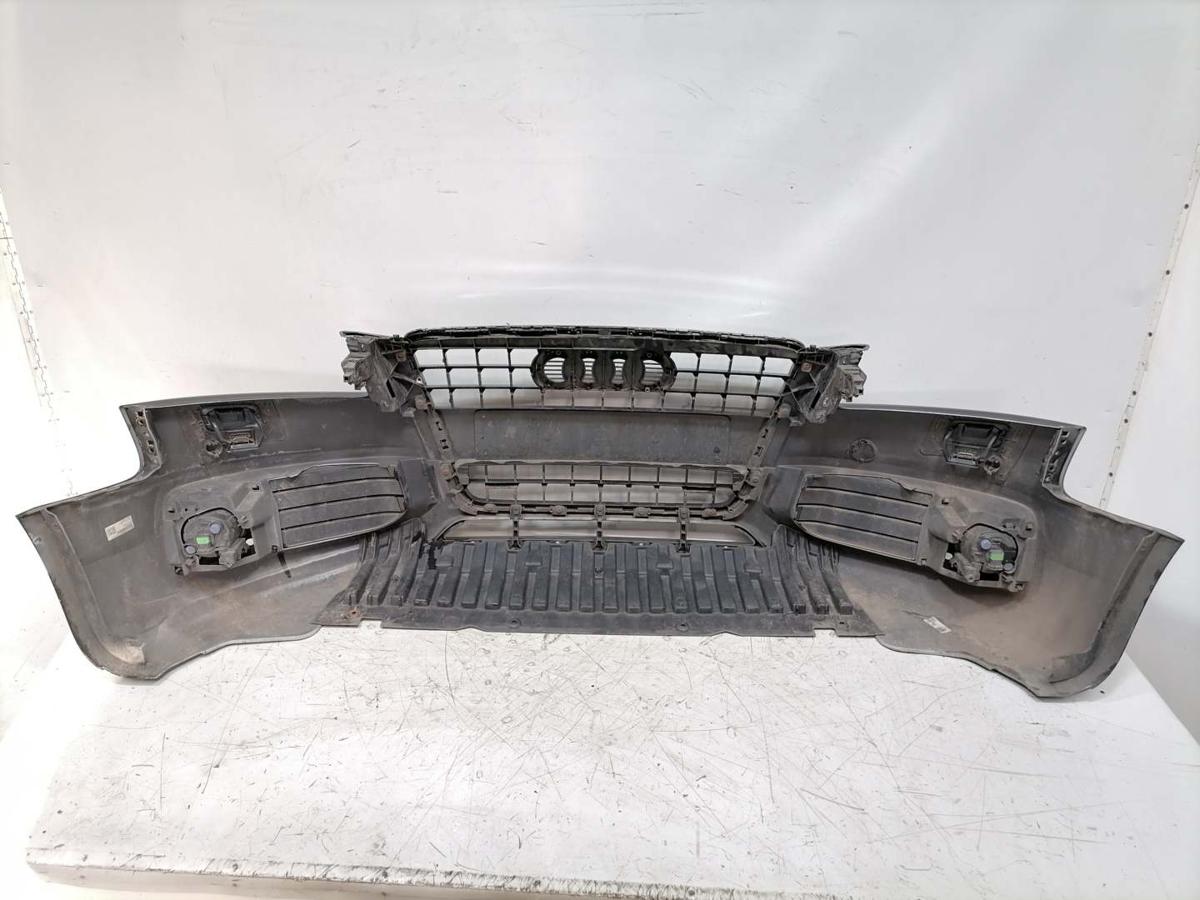 Audi A5 8T original Sto&szlig;stange Stossf&auml;nger vorn S-Line LY9B Brillantschwarz Bj.2009